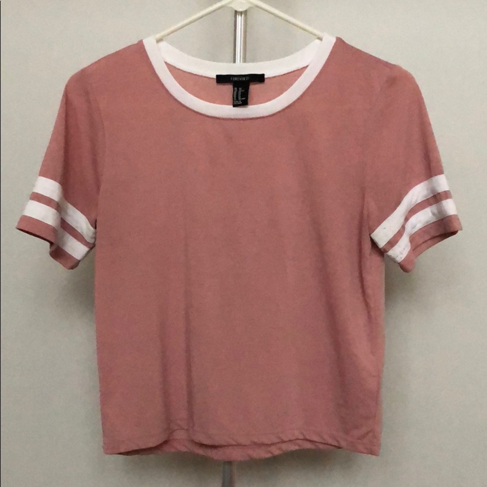 Forever 21 Pink T Shirt Size Xtra Small XS